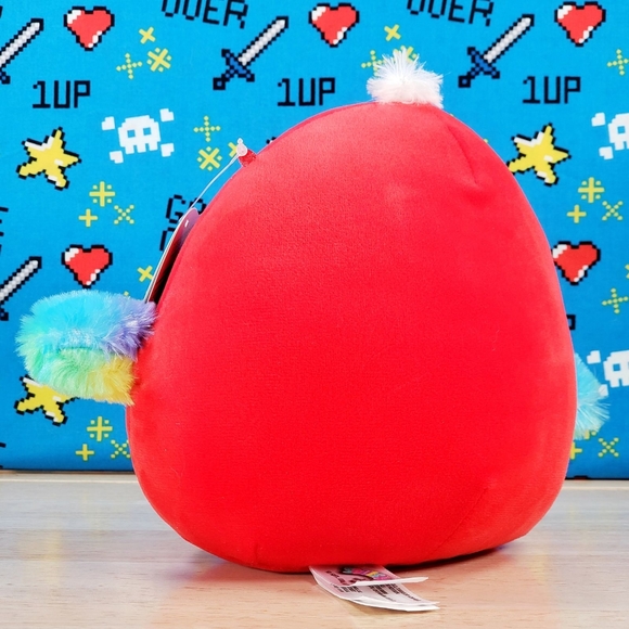 Squishmallow Paco the Red Parrot 8" UltraSoft Stuffed Animal Plush Toy NWT - Picture 5 of 12